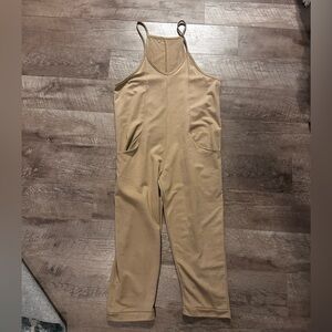 Stylish Tan Jumpsuit